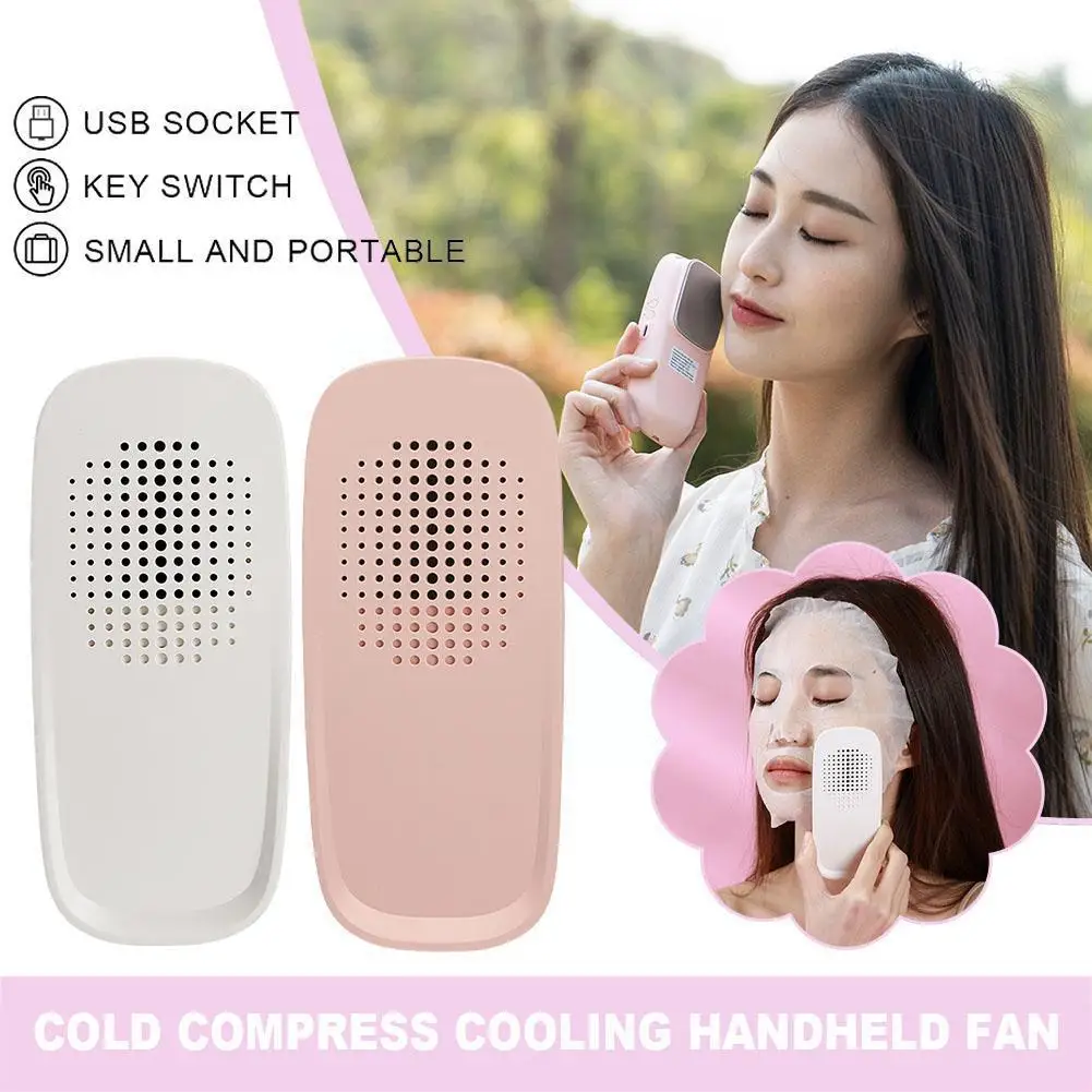 

Mini Handheld Fan Semiconductor Refrigeration 2000mah Portable Usb Rechargeable Hand Fan Cooling Air Cooler For Outdoor E9r4