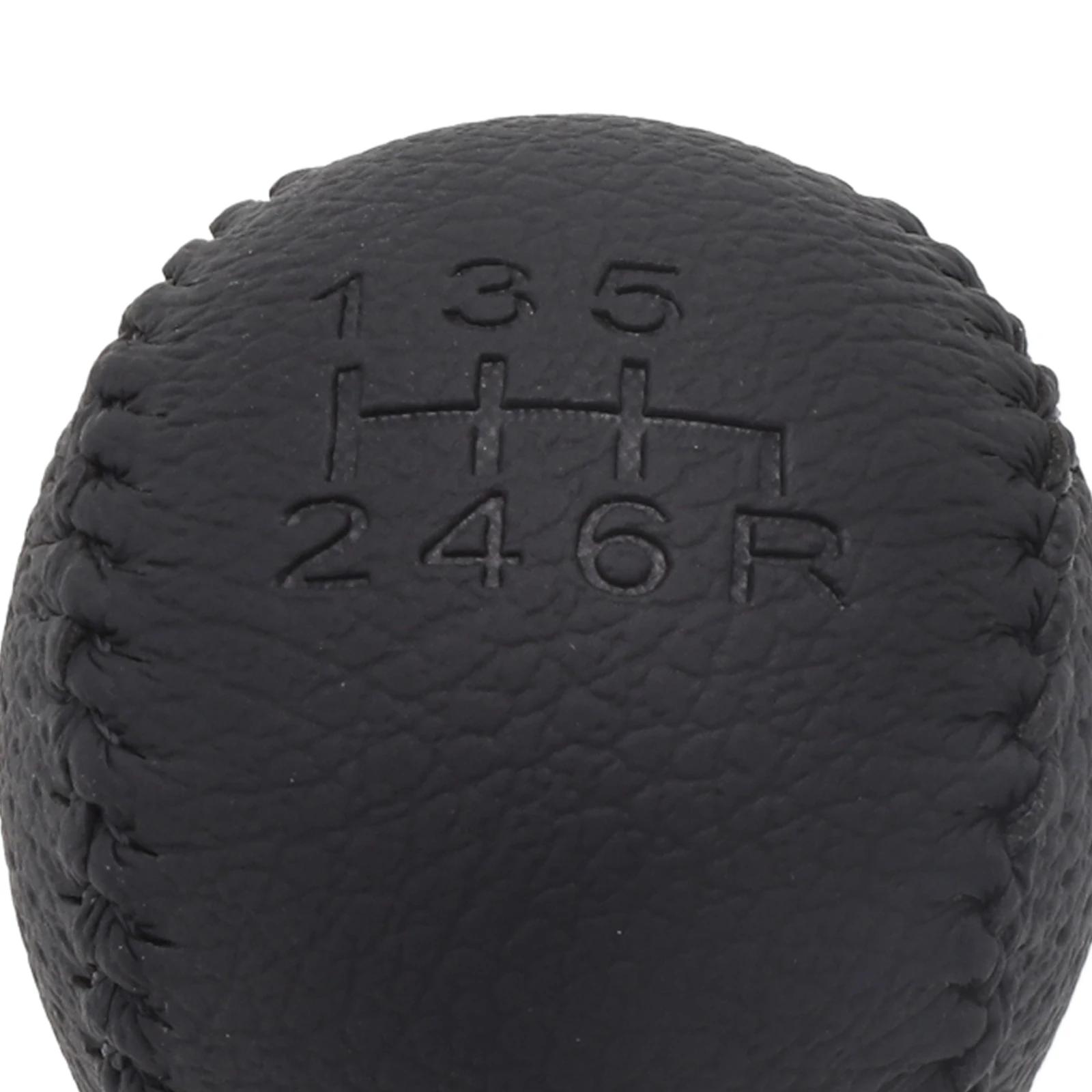 PETSTIBLE 6 Speed Leather Gear Knob For Nissan Navara D40 Frontier 05-15