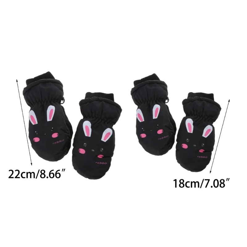 Kids Ski Gloves Comfortable & Stylish Gloves Warm & Durable Lightweight Perfect for Outdoor Activities in Winter