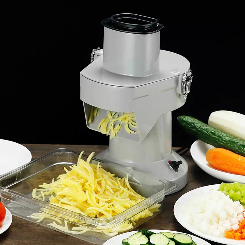 Electric Vegetable Dicer and Slicer Machine Commercial Vegetable Chopper  Dicing Machine Automatic Potato Onion Slicing Cube