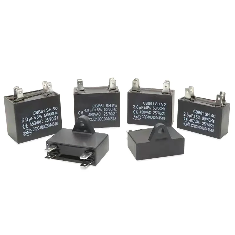 CBB61 Air Conditioning Fan Capacitor 1PCS