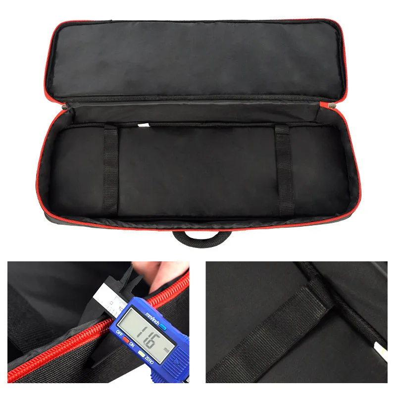 Electronic organ bag 49 keys thickened plus sponge piano bag can be carried on the back and can be carried electronic organ