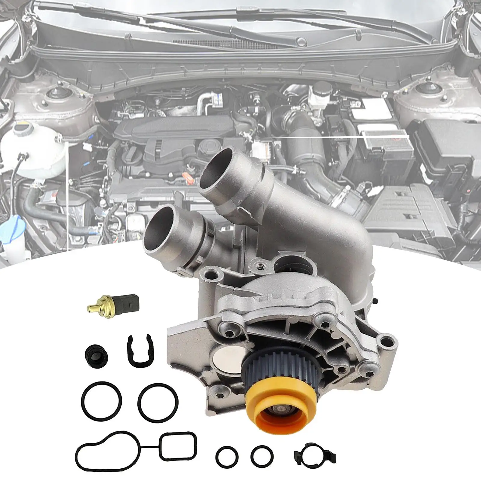 

06H121026CD водяной насос в сборе для Audi A5 2.0L L4 1984cc 121cid Caeb
