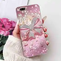 Love Pop Print TPU Soft Silicone Phone Case with Floral Design - Xiaomi Mi 5X (962)