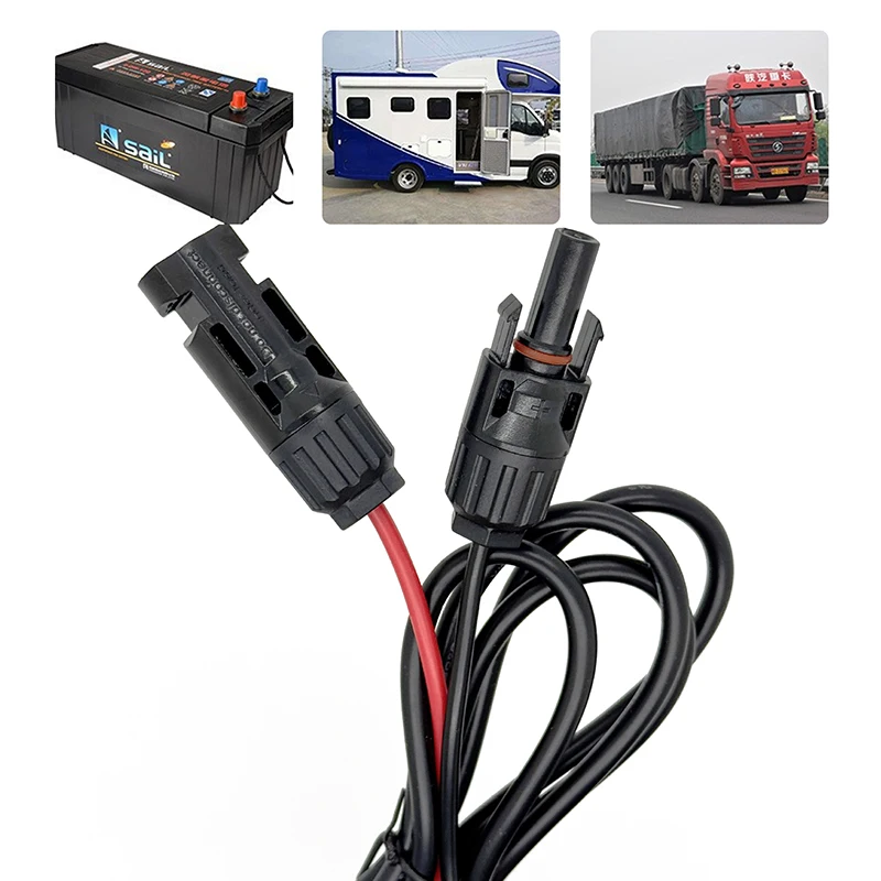 Solar panel adapter For motor home yacht 1.5m Extend Output Cable MC4 To DC 5521 Adapter
