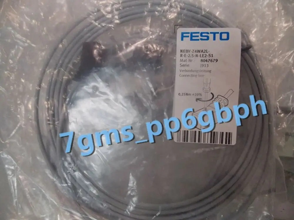 

1 PCS NEW FESTO NEBV-Z4WA2L-R-E-2.5-N-LE2-S1 8047679 link cable