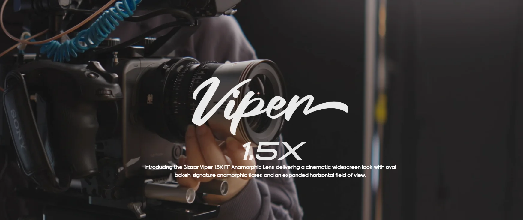 LENS 35mm 50mm 75mm Viper T2.1 Full-Frame 1.5x Anamorphic Silver Flares PL-mount