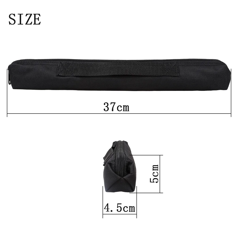 

Black Portable Vertical Flute Storage Bag Universal Flute Case Instruments Fabric Recorder Bag Oxford Waterproof Bag