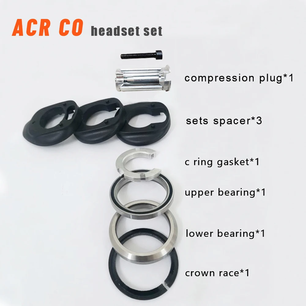 ACR CO Full Internal Cable Routing Bicycle Headset Bearing Bike Headset