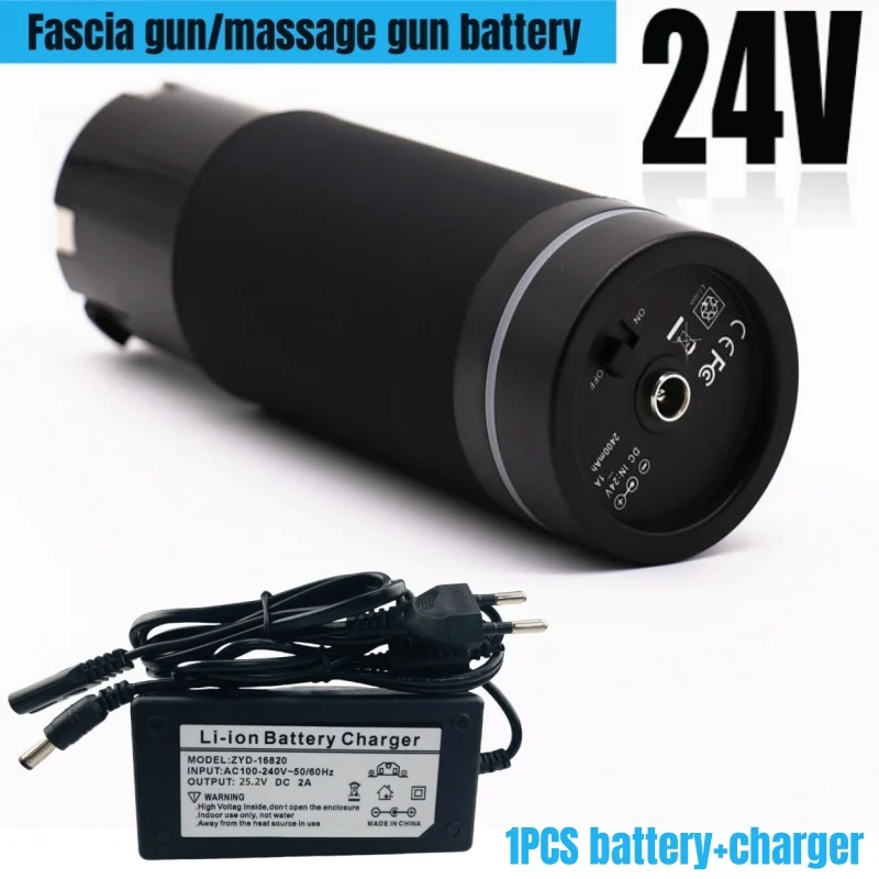 Batterie Rechargeable Li-ion 24V 2500mAh - Compatible Pistolet De Massage Phoenix A1, Installation DIY - 2