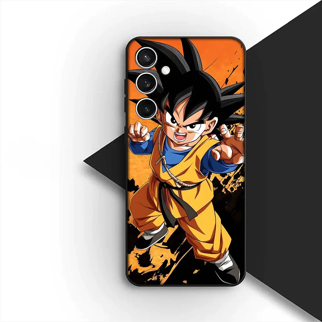 Dragon Warrior Soft Phone Case - Son Gohan Anime Design