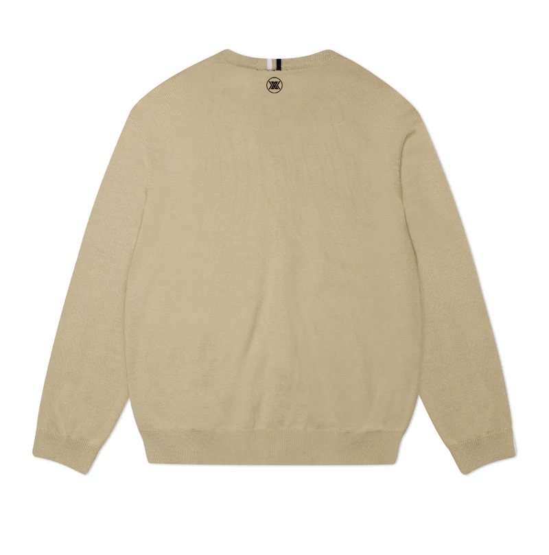 men's Autumn Golf Warm Jacket, Simple High-end Knitted Cardigan, Korean Style Sports golf sweater for men keep warm