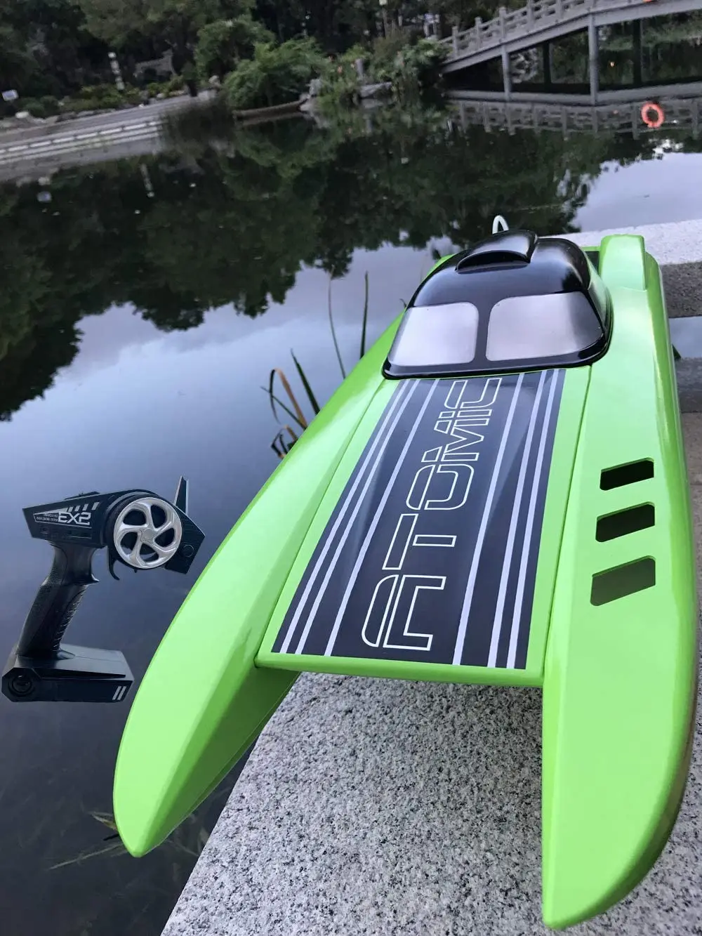 Laggest Racing Remote Control Speed Boat 2.4G 85KM/H Brushless Motor Ultimate Version Excellent Configuration Hobbies Player Adu 4