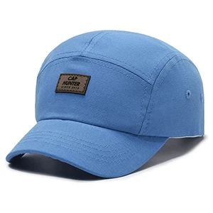 FS Retro Braune Baseballkappe mit kurzem Schirm für Herren und Damen, Marken-Streetwear-Trucker-Hut, Baumwoll-Snapback, Hip-Hop-Kappen, Bone Masculino – Detail 1