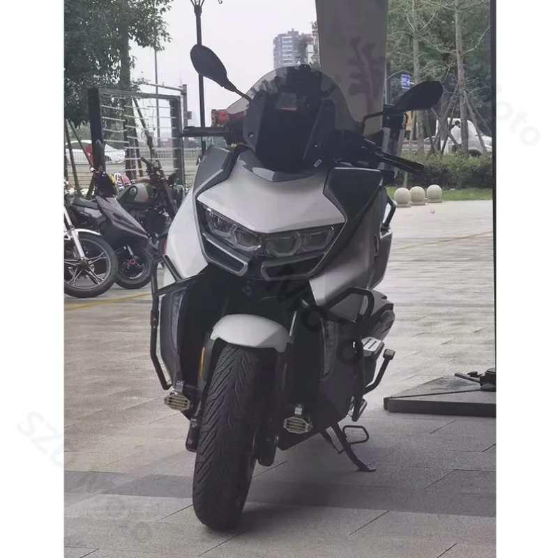 Pare-brise Pour BMW C 400GT C 400 GT C400GT, Accessoires De Moto, Déflecteurs De Vent De Sport, Visière Grise