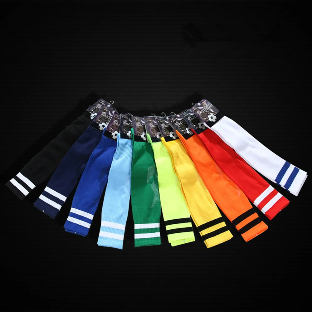 quality football soccer sock High men kids boys sports long towel socks basketball medias de futbol cycling thicken sox non-slip