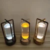 crystal lamp Plastic bedside table bedroom led Touch table lamp Restaurant decoration atmosphere Night light 2