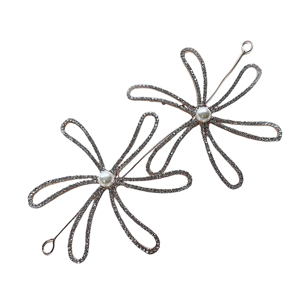 

Hair Hoop Rhinestones Flower Tiara Wedding Styling Headdress Women's Jewelry Hairbands for Ladies HSJ88