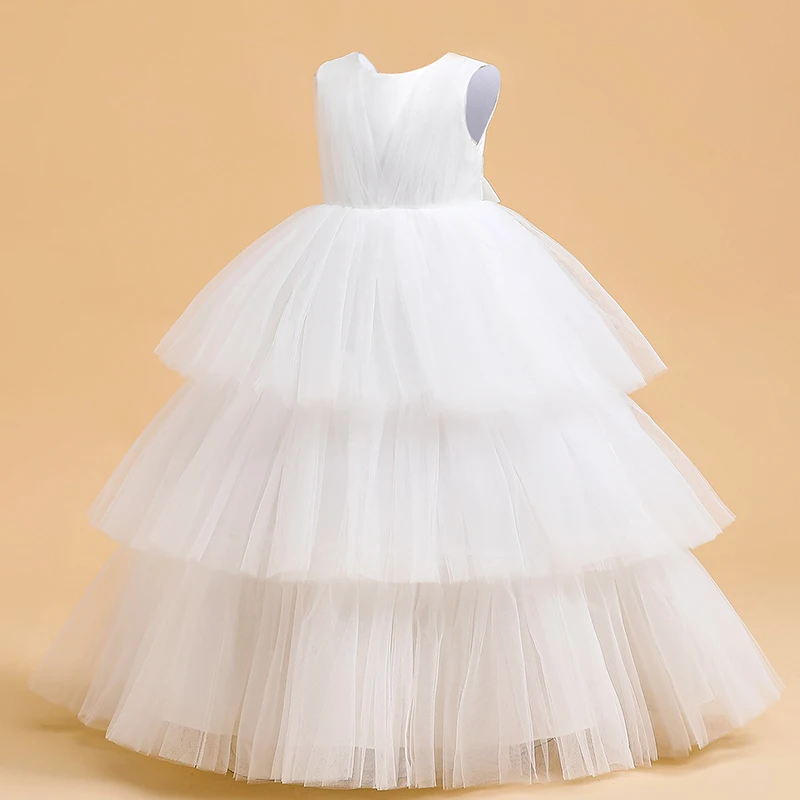 Princess Bridesmaids Dresses Children Bridesmaid Girl Evening Dress