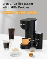 Professional Italian Pump Small Espresso Coffee Machine  – Compatible with Nespresso Original Capsules Dolce Gusto L'or 2