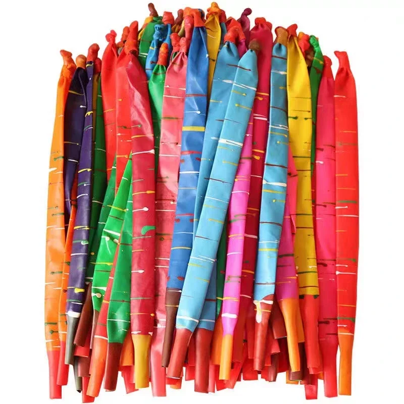 20/50PCS Multicolor Latex Balloons Kids Ourdoor Flying Long Strip Balloons Rocket Latex Classic Air Balls Birthday Party Decor 4