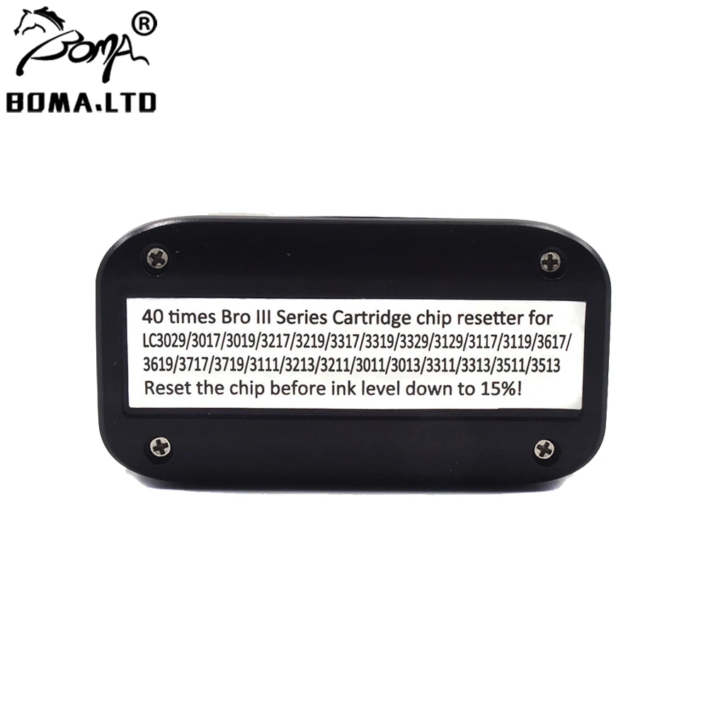 Resetter da Microplaqueta do Cartucho Irmão Lc3017 3019 Lc3011 3013 Lc3111 3117 3119 Lc3211 3213 3217 3219 3313 3617 3717 3719 120 Vezes - Imagem 4