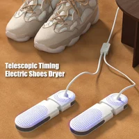 Portable Electric Shoes Dryer Deodorizer with Heat Dehumidifier Device Timer Heater Eliminate Odor UV Shoe Drying Household 1
