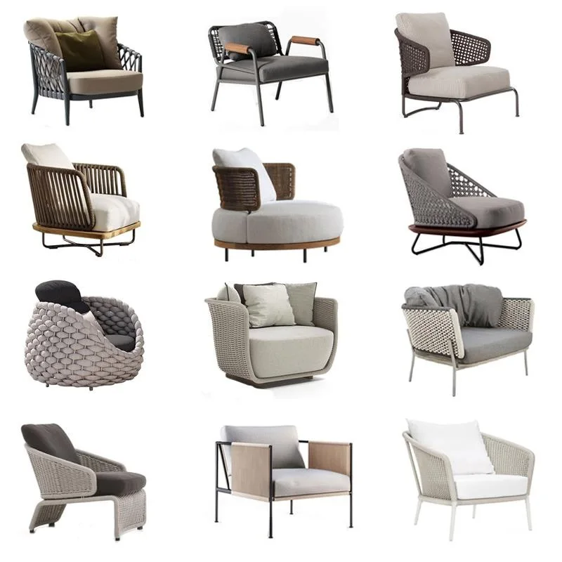Aluminum alloy outdoor sofa waterproof sunscreen patio balcony garden sofa coffee table outdoor balcony card seat furniture