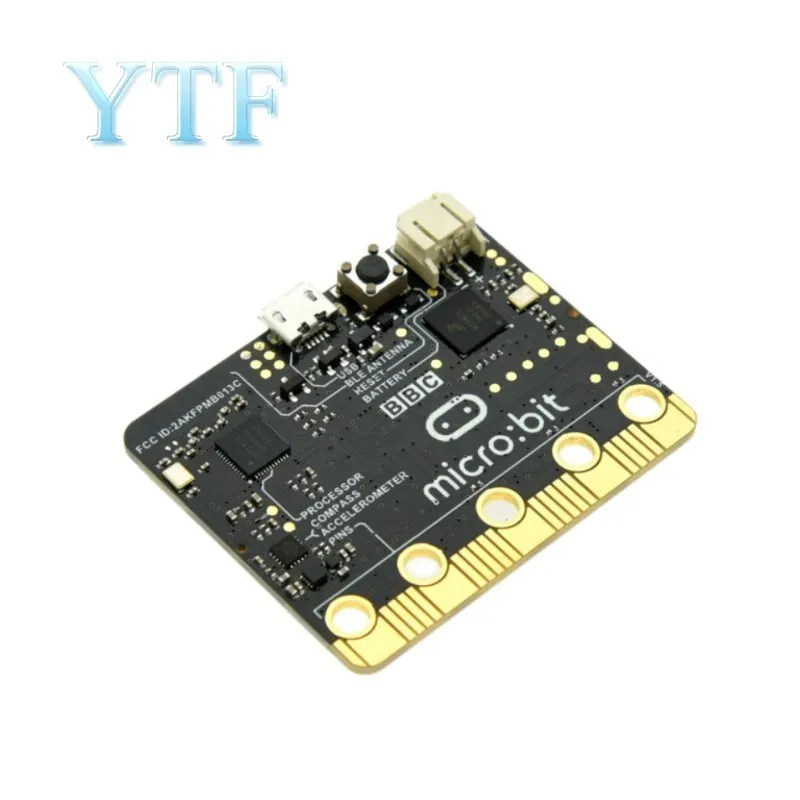 

BBC Micro:Bit V2 Upgrade Processor Capacitive Touch Sensor Onboard Speaker Microphone 5.0 EDU BIT Robot Display Expansion Board