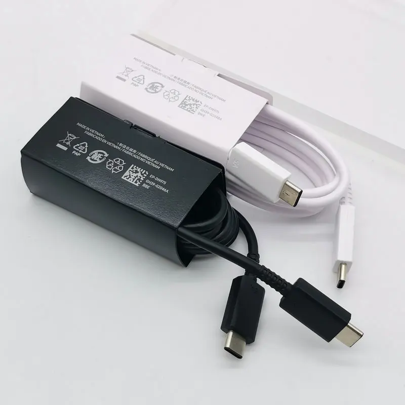 Samsung 45W US Charger Super Fast Charge Power Adpater For Galaxy Z Flip Fold 6 5 4 3 2 S20 S21 S22 S23 S24 FE For iPhone 15 Pro