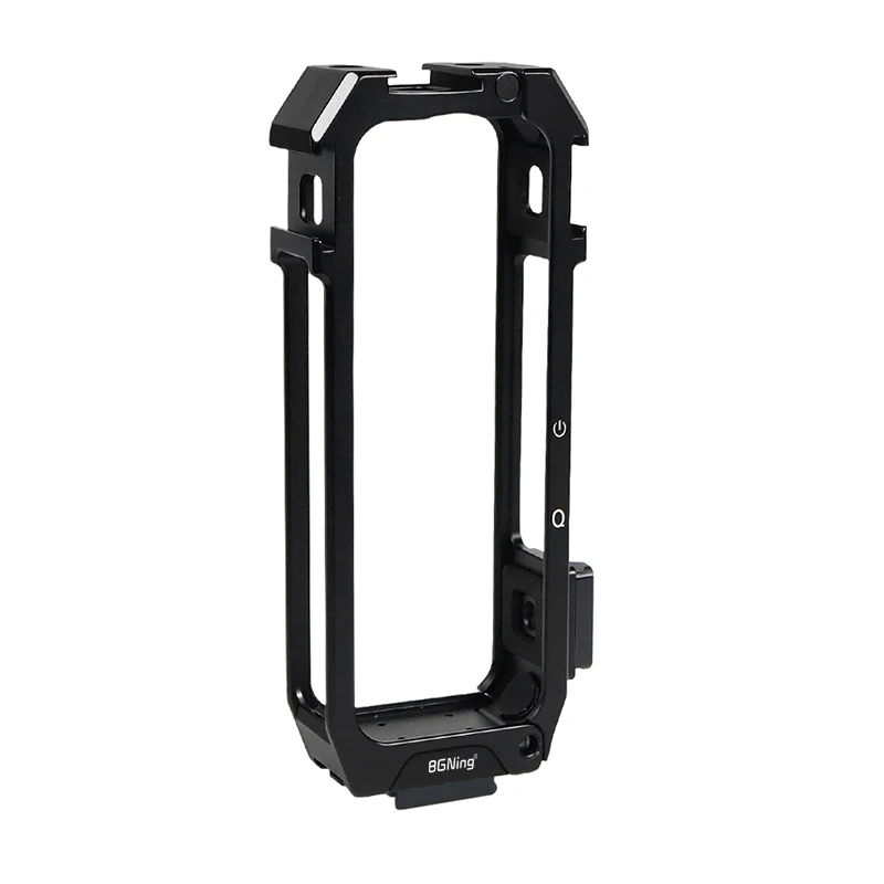 Für Insta360 X4 Aluminium Schutz Käfig Schnell Installieren Kalten Schuh Montieren 1/4 Faltbare Adapter Radfahren Action Kamera Stativ Halter – Detail 21