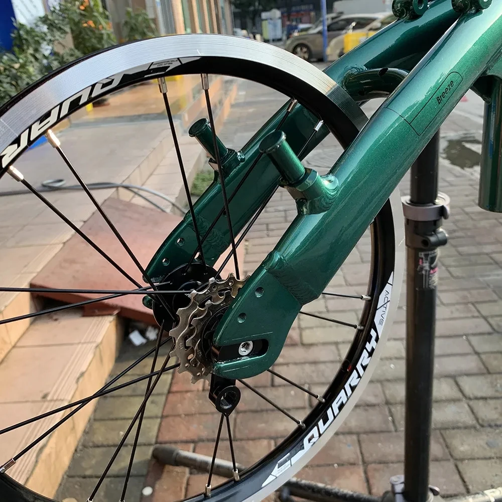 SILVEROCK Schaltauge für Singlespeed-Fahrräder – Umbau auf 3-Gang für Breeze Fnhon Falträder und Fixed-Gear-Mechaniken – Detail 3