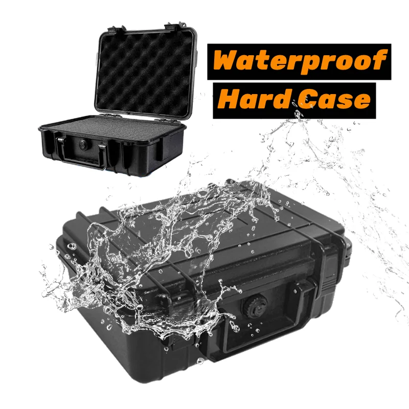 

Equipped With Sponge Tool Box Plastic Safety Equipment Rigid Case Pelican case Tool Storage Box Toolbox Waterproof Case