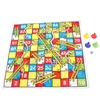 1Set Snake Ladder Educational Kids Children Toys Interesting Board Game Set Portable Flying Chess Board Family Board Game 1