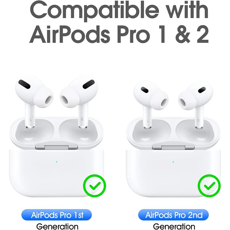 Kutou-リキッドシリコンイヤーチップ,airpods Proおよびairpods