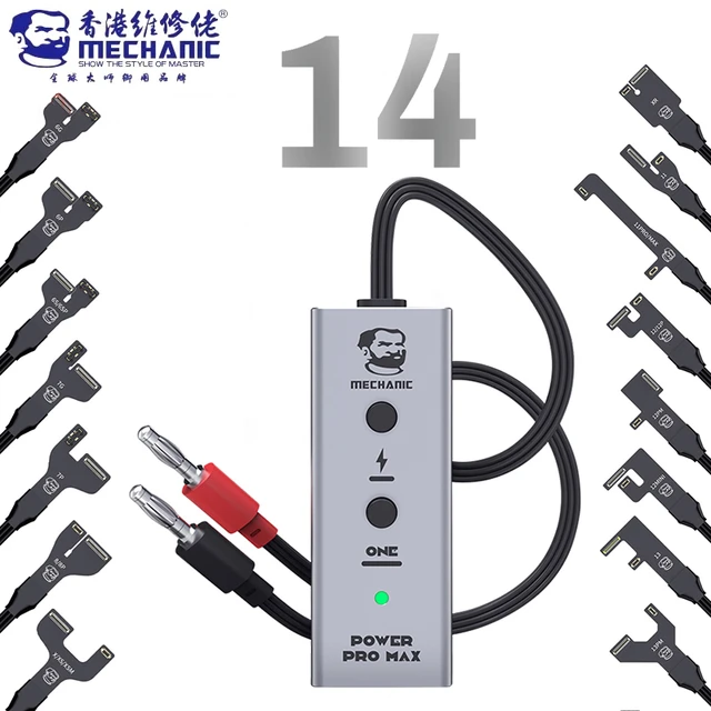 Mechanic Power Pro Max Mobile Phone Maintenance Power Boot Cable With  Button For Iphone 6-13 Pro Max One Key Power On/off Test - Hand Tool Sets -  AliExpress