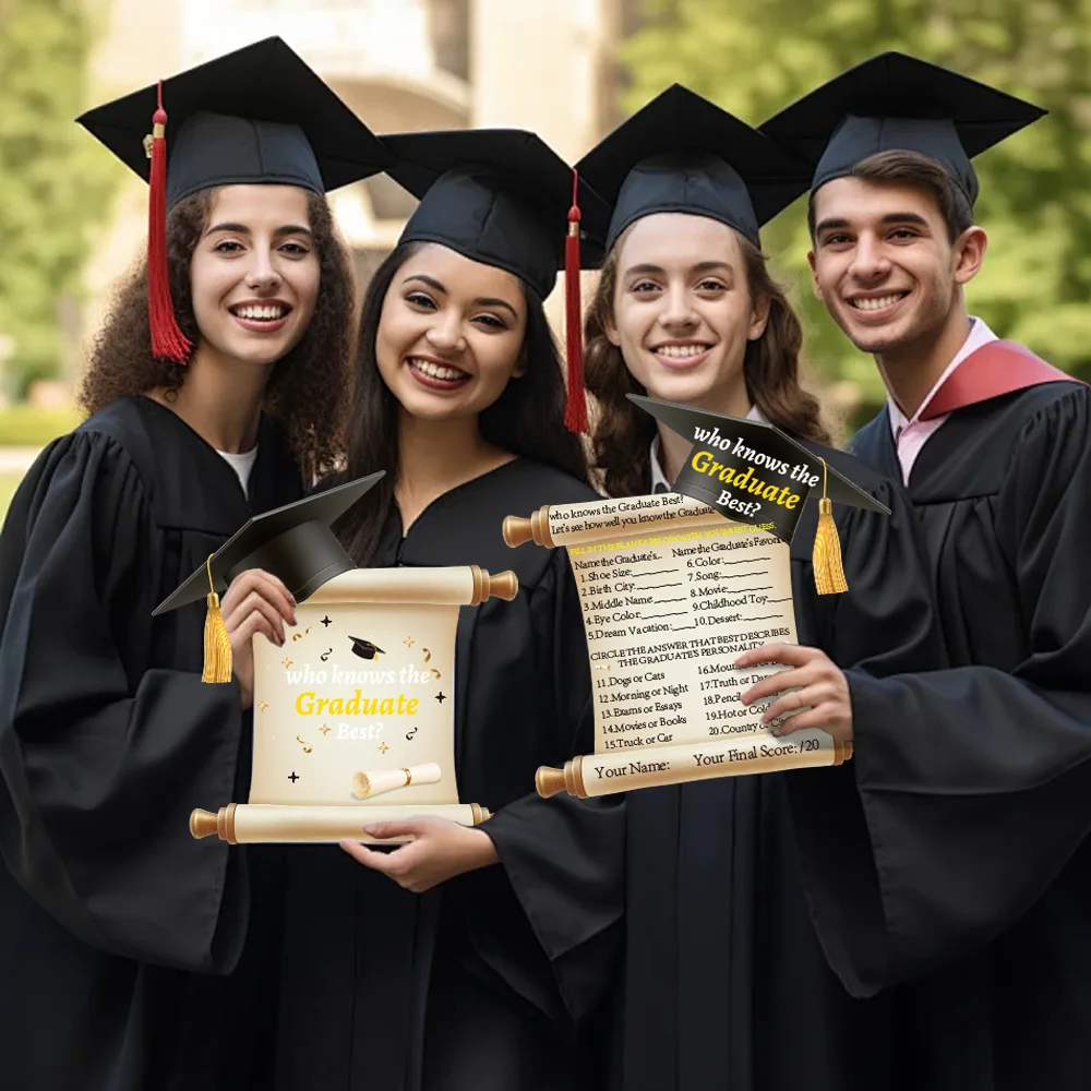 10 Sheets Graduation Hat Paper Invitation Greeting Cards Congrats Grad  Wishes Card for Graduation Season Theme Party Decoration - AliExpress, image size:1000x1000