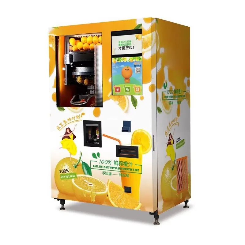 Commercial Orange Fresh Juice Machine Vending Machine for Sale-Efficient Beverage Dispensing Solution