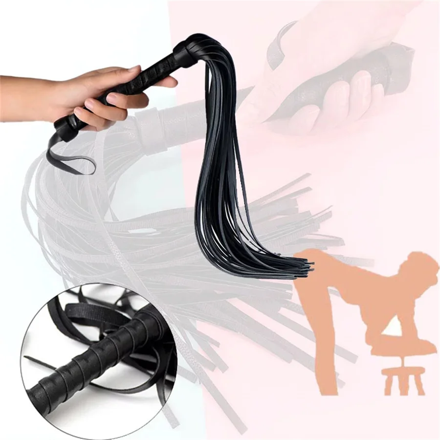 Фото Floggers ползунки, кожа, искусственная кожа, эротические игрушки для пар, фетиш, фетиш, Эротические товары для секса, аксессуары №1