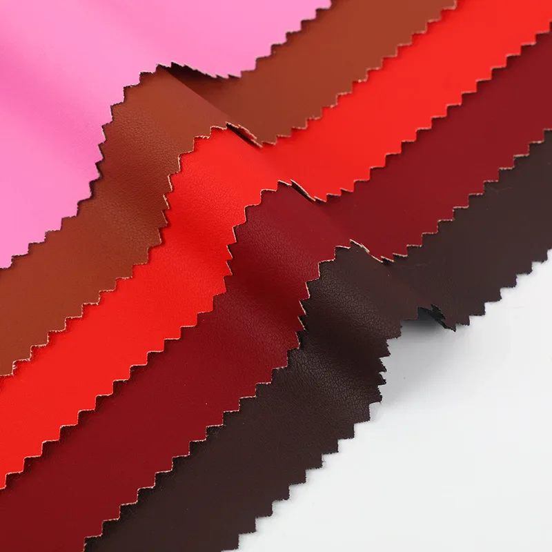 Soft Thin Lamb Patterned Artificial Leather for Clothing Bags And Shoes Washless Comfortable Fabric from China