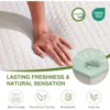 6-inch children's double memory sponge mattress with cooling green tea gel, medium hardness support to relieve pressure 5
