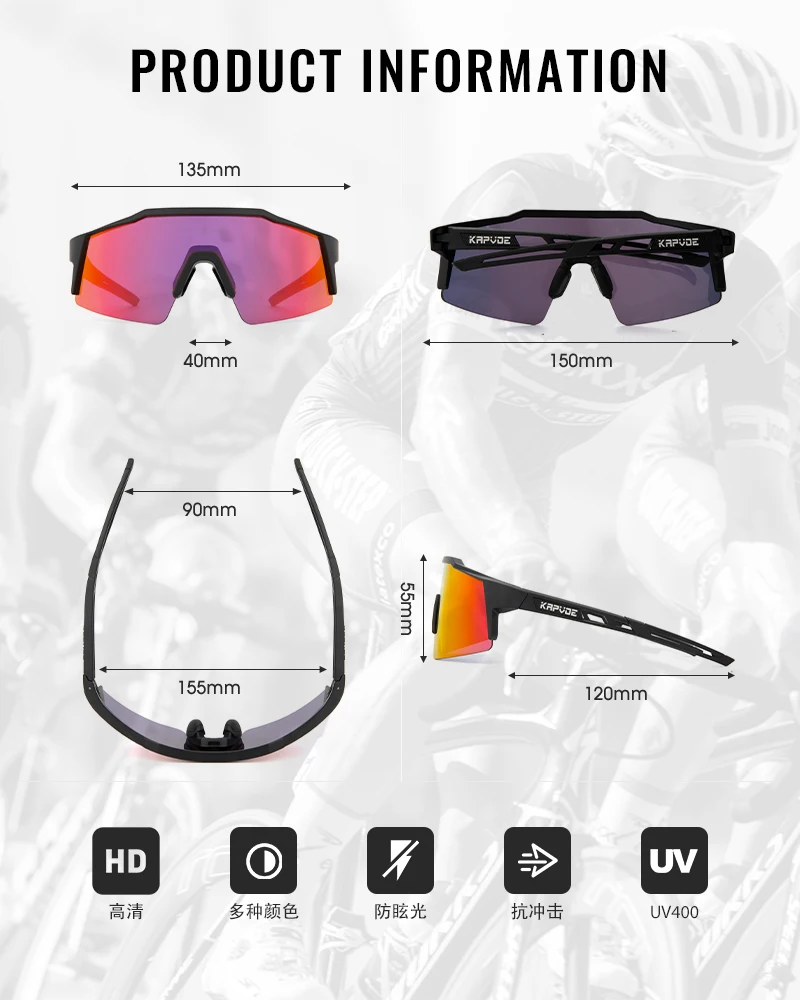 MTB Sunglasses for Cycling