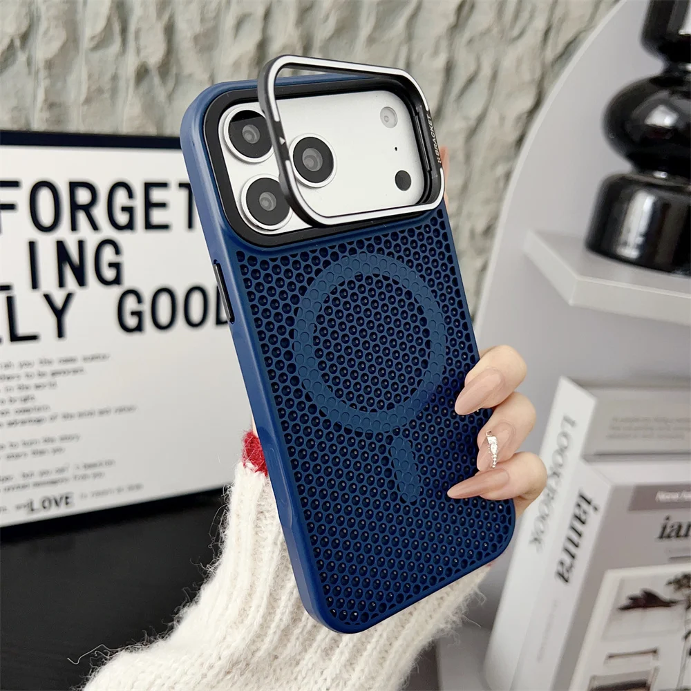 Enhanced Cooling Phone Case with Camera Mount & Wireless Charging Capability