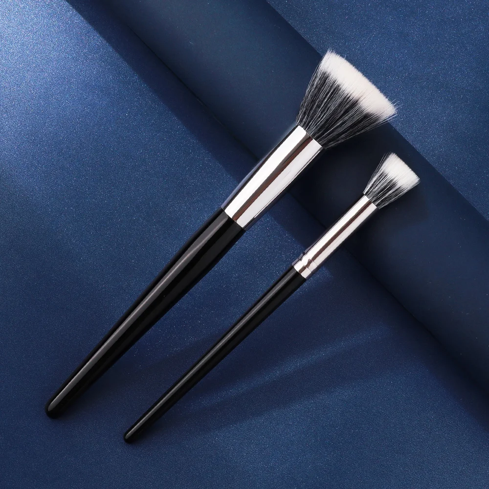 Duo Fiber Blush Highlighting Brush Powder Diffuser Brush Makeup Brush