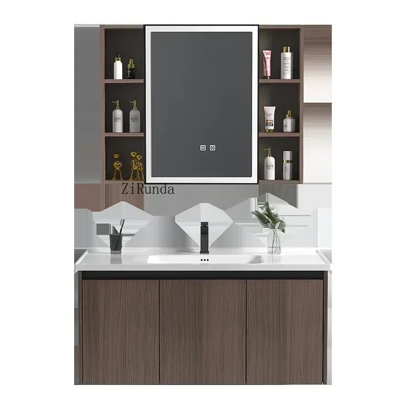 space-saving cabinet, vanity washbasin set, light mirror, makeup furniture, decorative items, modern toys, etc.