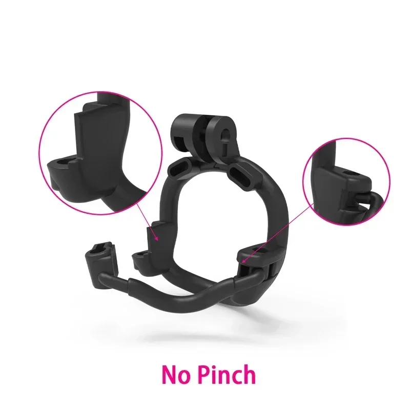 Penis Ring Cobra Upgrade Reinforce Cock Cage Double-Lock Rotatable Guardrail Chastity Device Adult Sex Toys for Man 18+ Sex Shop