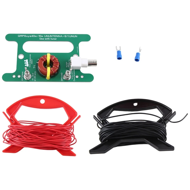 

10 Вт Портативный 9: 1 балун SDR-балуновая антенна запасные части-комплект длинного кабеля SDR длинная Проводная антенна плата SDR-флуоресцентная