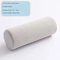 Memory Foam Mini Pillow Neck Protection Improve Sleeping Summer Men's Office Cylindrical Afternoon Nap Pillow 1
