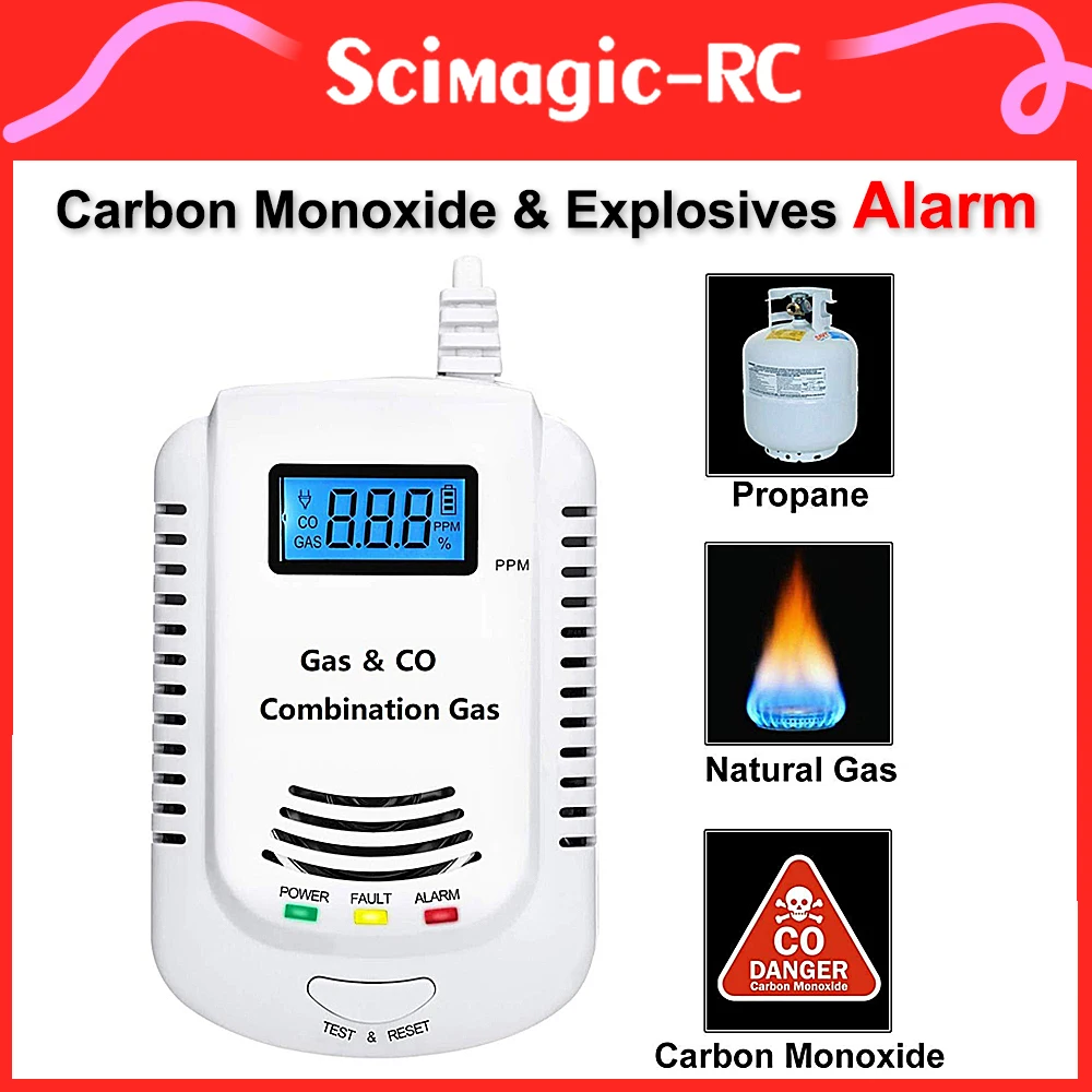 home-security-fire-alarm-for-gas-carbon-monoxide-and-explosives-with-led-indicator-built-in-siren-alert-voice-110db