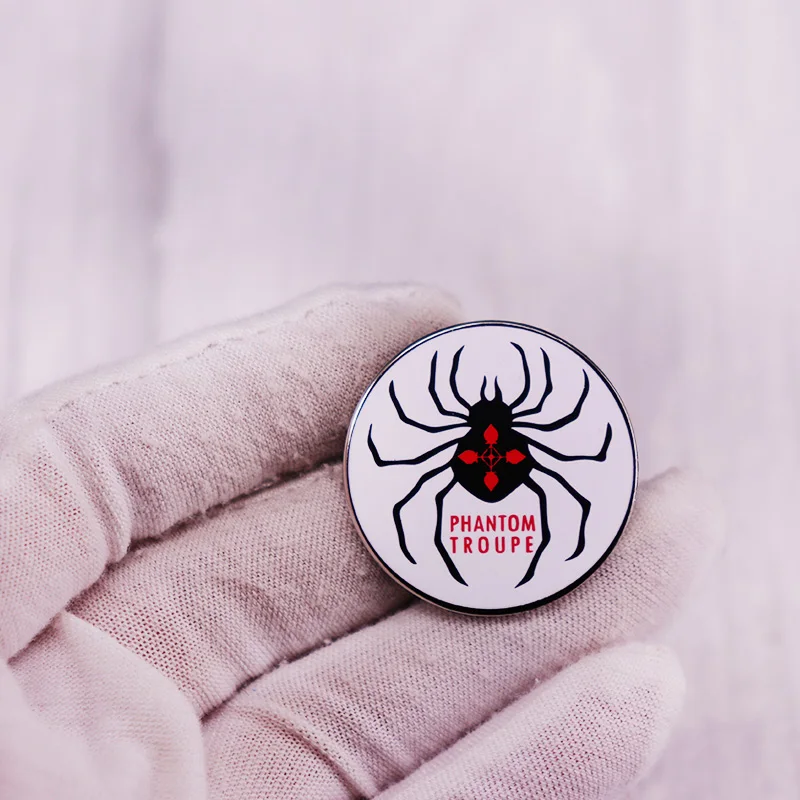 Hunter X Hunter Phantom Troupe Spider Logo Enamel Pin